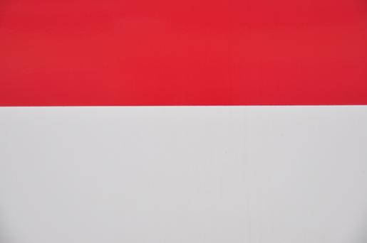 世界の国旗、インドネシアとモナコ.JPG